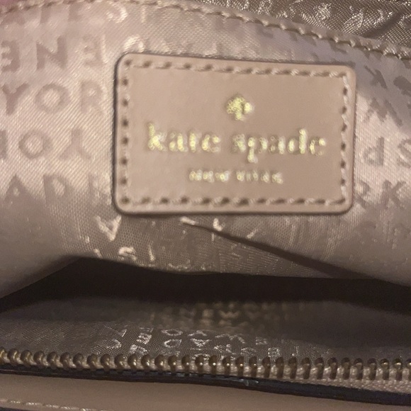 NWOT ♠️Kate Spade ♠️ tan leather crossbody/shoulder bag - Picture 12 of 14